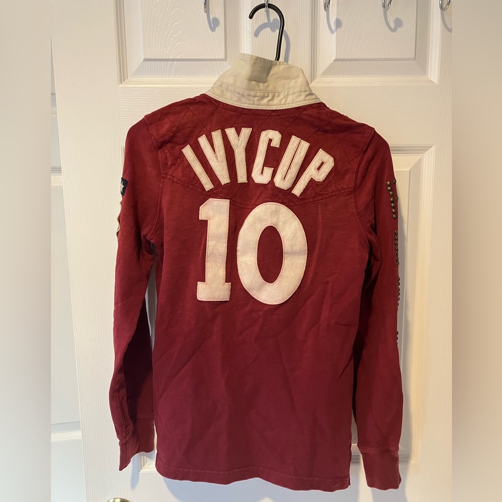 Vintage Ralph Lauren Rugby Long Sleeve Polo SZ Medium